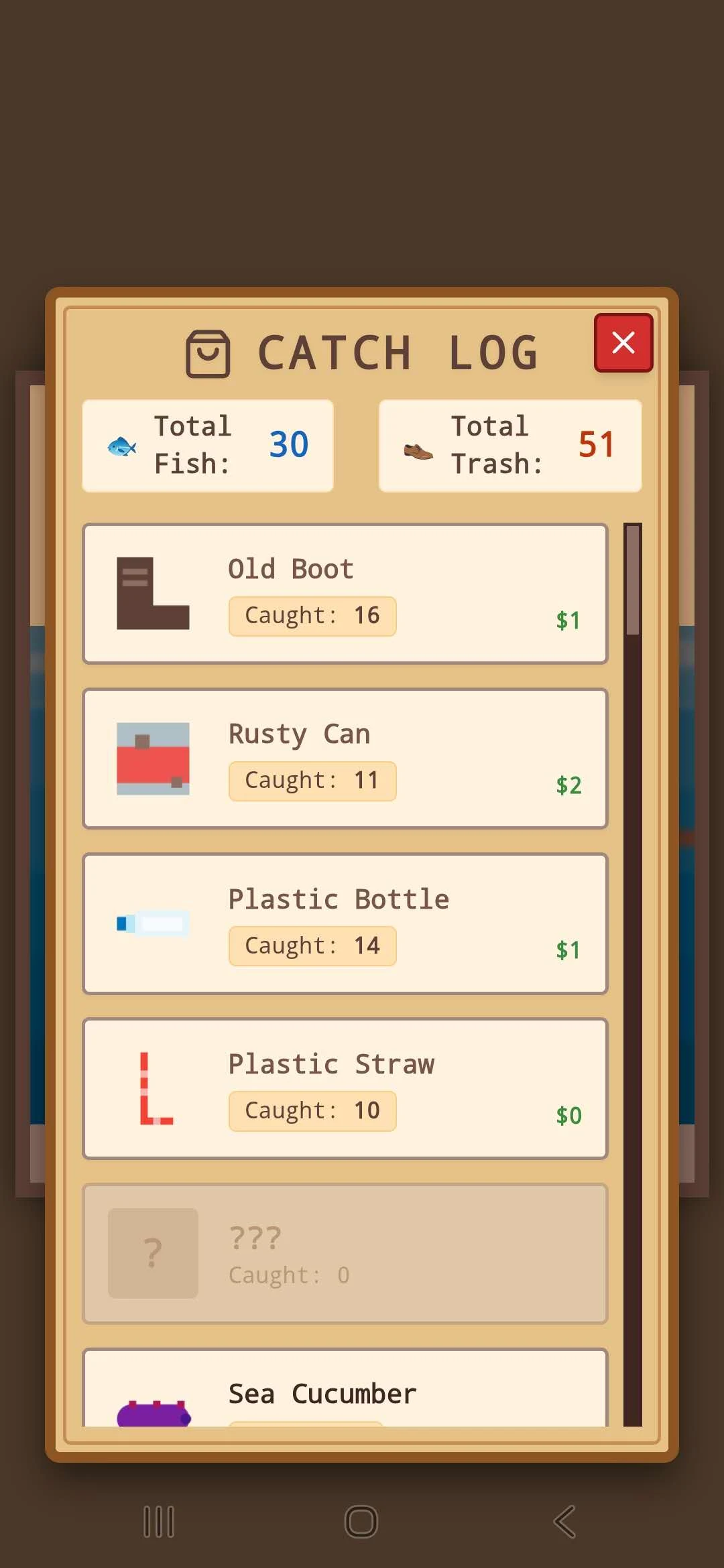 Pixel Fish Miner screenshot
