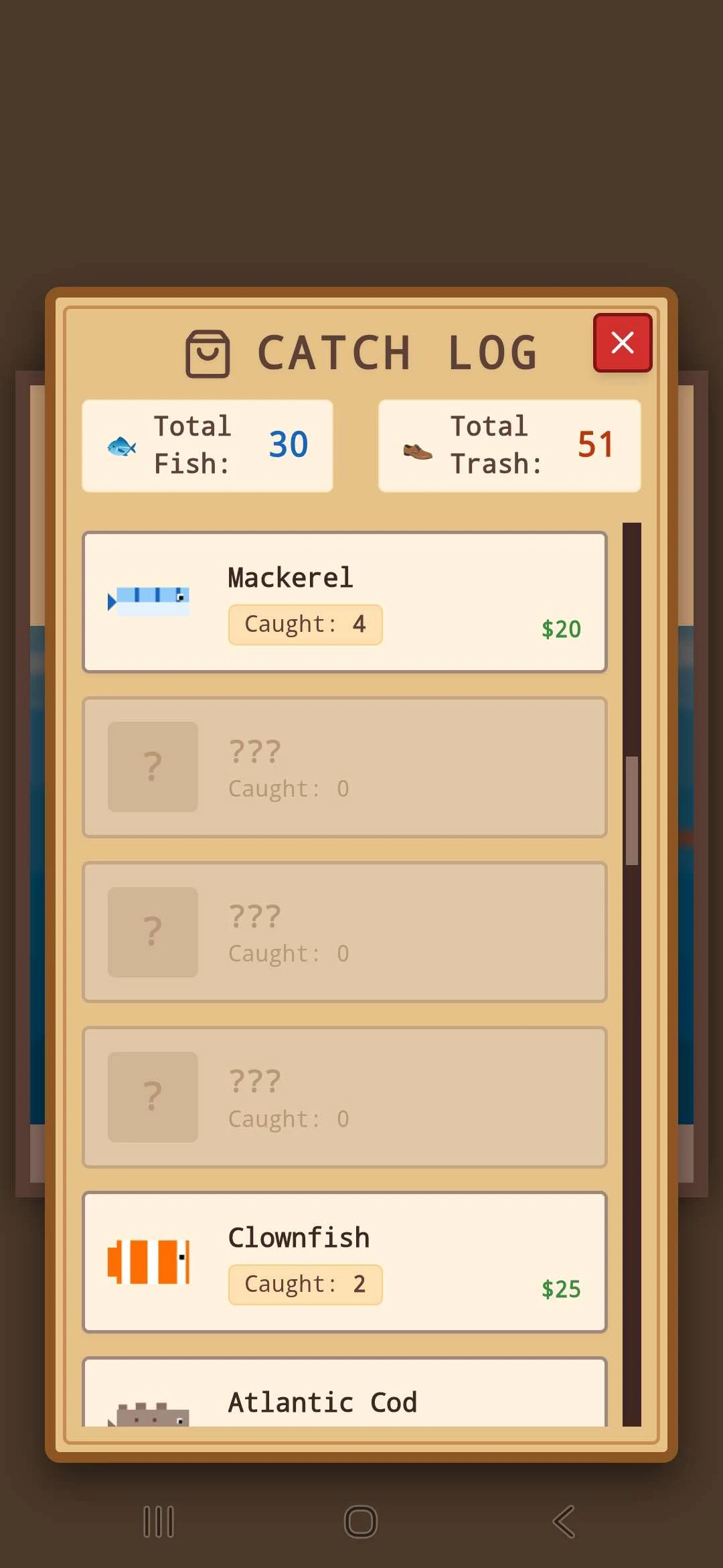 Pixel Fish Miner screenshot