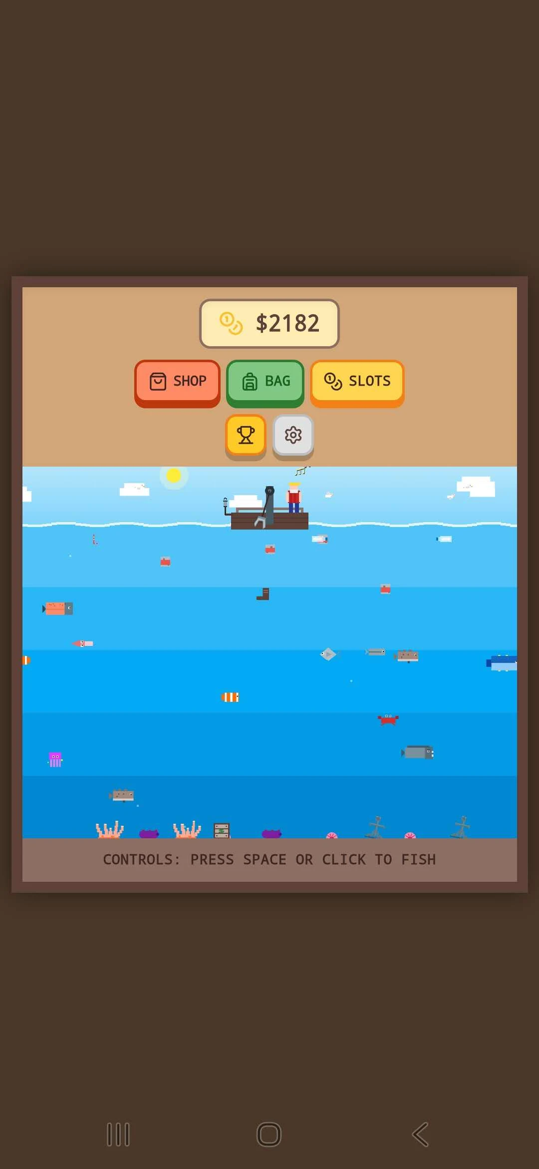 Pixel Fish Miner screenshot