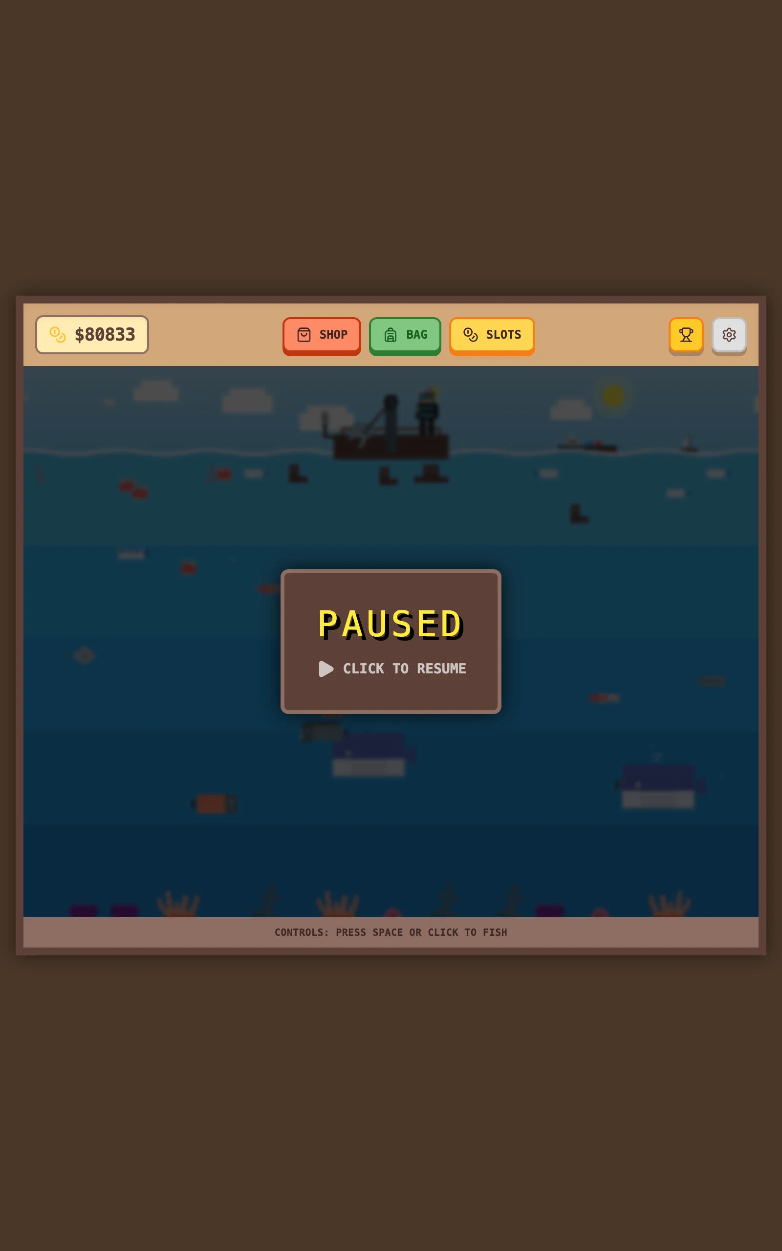 Pixel Fish Miner screenshot